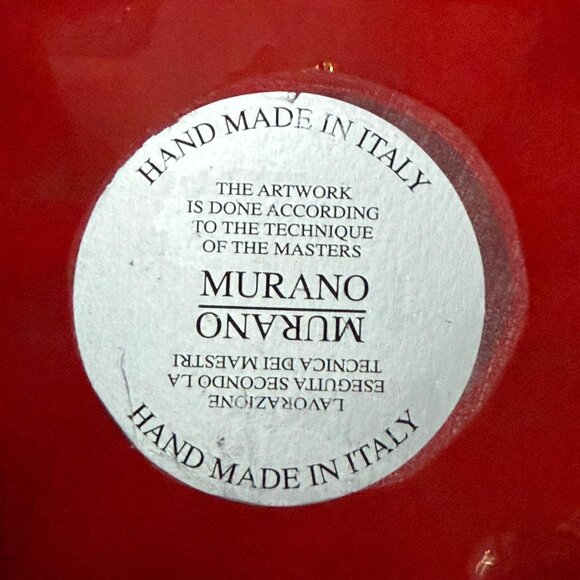 White Cristal Bowl - Murano Style - Picture 4 of 12